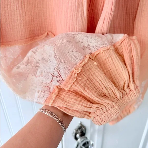 POL Coral Lace Trim Pants - Picture 7 of 10